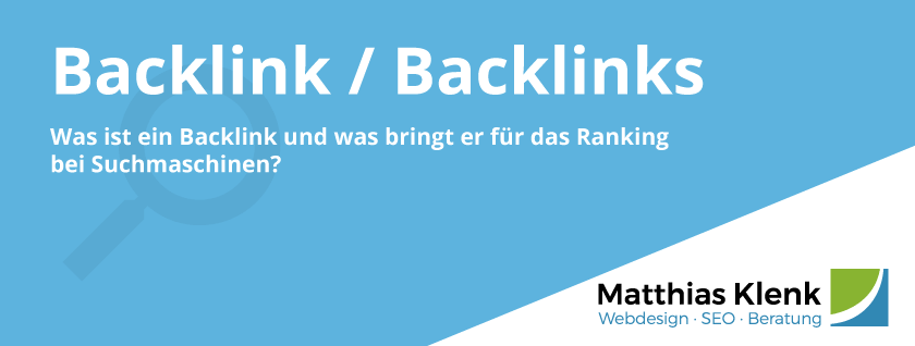 Backlink - Definition & Infos zum Linkaufbau
