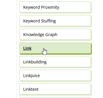 Wie sieht ein Link aus? Beispiel in der Navigation