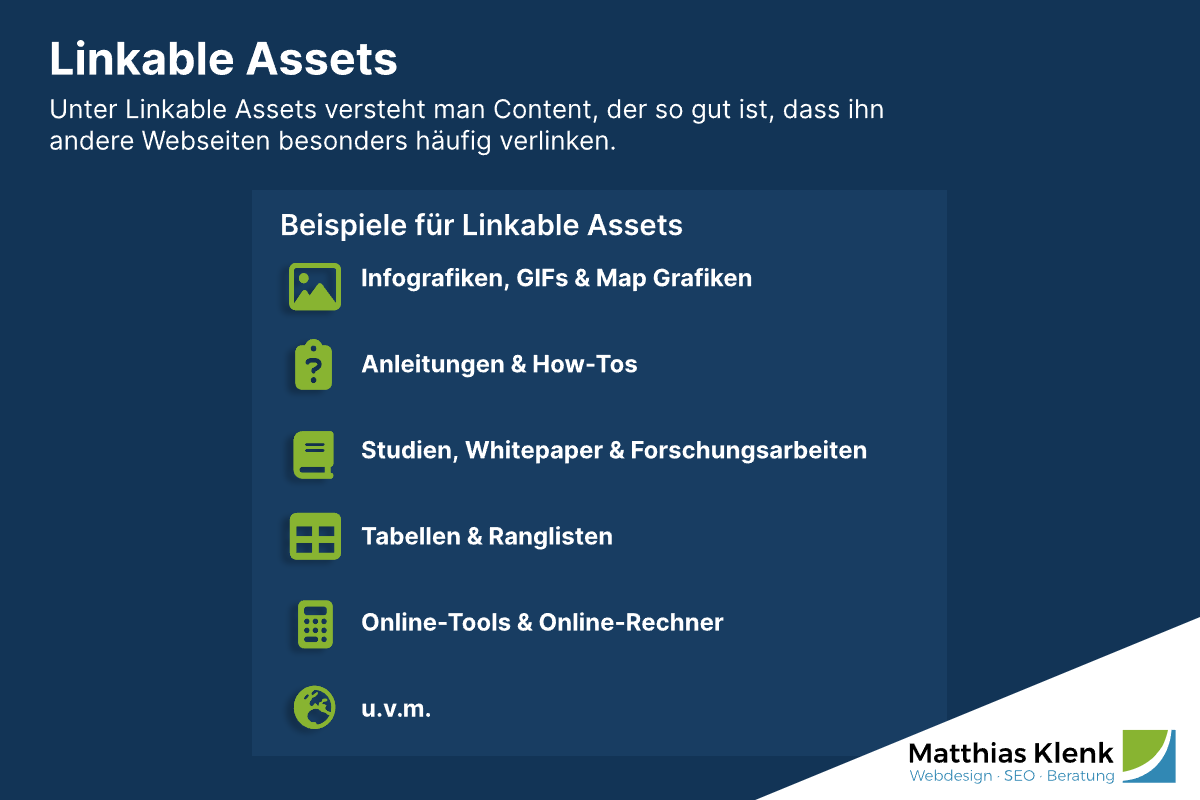 Linkable Assets - Definition & Beispiele
