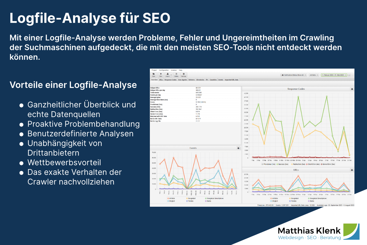 Logfile-Analyse für SEO - Das exakte Google Crawling analysieren