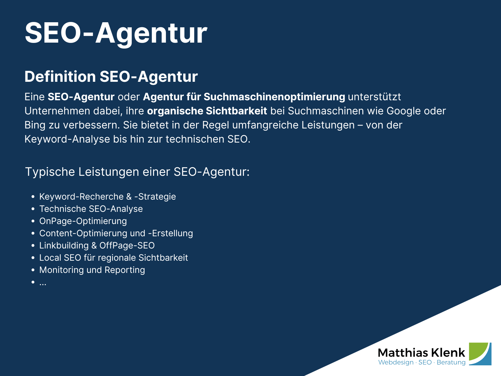 SEO-Agentur