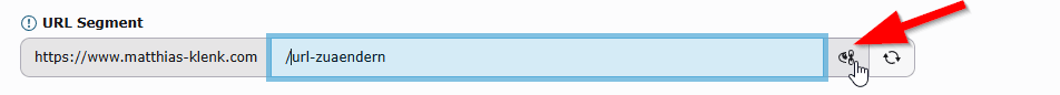 URLs ändern TYPO3 URL ändern in TYPO3